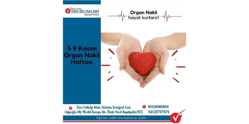 3-9 Kasım Organ Nakli Haftası